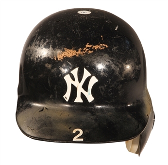 1998 Derek Jeter Game Used New York Yankees Batting Helmet World Series Champions (JT Sports)